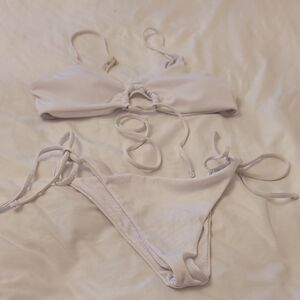 SHEIN Light Pink Bikini Set